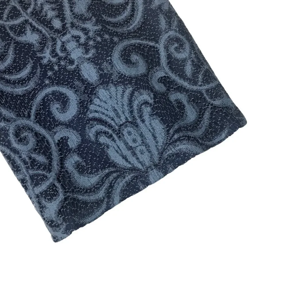 Julia Jordan Blue Crochet Lace Sheath Dress Cap Sleeve Women’s Size 8 - Picture 3 of 9